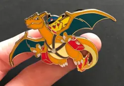 Special Delivery Charizard Pikachu Pokemon Pin Badge Metal 2019 Centre Center - Image 4