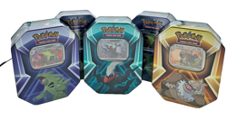 Pokemon TCG: Triple Whammy Collector's Tin - New Sealed - Free Ship - Image 1