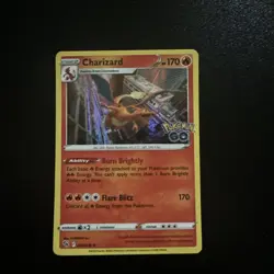 Charizard 010/078 Pokemon TCG Holo Rare Pokemon GO Near Mint - Image 2