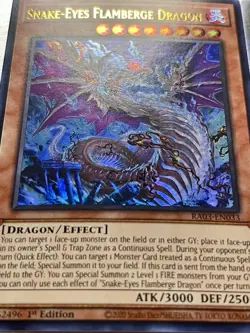 Snake-Eyes Diabellstar + Flamberge + Ash + Oak + Birch + Poplar | YuGiOh! - Image 2