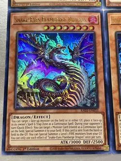 Snake-Eyes Diabellstar + Flamberge + Ash + Oak + Birch + Poplar | YuGiOh! - Image 3