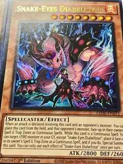Snake-Eyes Diabellstar + Flamberge + Ash + Oak + Birch + Poplar | YuGiOh! - Image 4