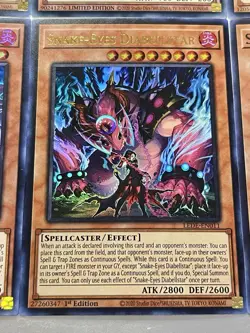 Snake-Eyes Diabellstar + Flamberge + Ash + Oak + Birch + Poplar | YuGiOh! - Image 5