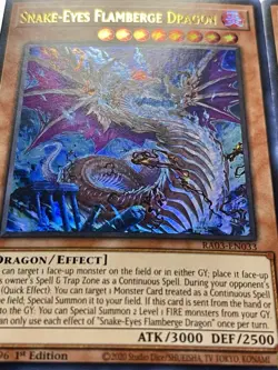 Snake-Eyes Diabellstar + Flamberge + Ash + Oak + Birch + Silvera | YuGiOh! - Image 2