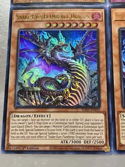 Snake-Eyes Diabellstar + Flamberge + Ash + Oak + Birch + Silvera | YuGiOh! - Image 3