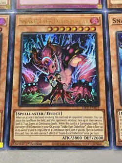 Snake-Eyes Diabellstar + Flamberge + Ash + Oak + Birch + Silvera | YuGiOh! - Image 5