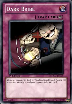 Dark Bribe - 1st Edition SDGU-EN039 - LP - YuGiOh - Image 1