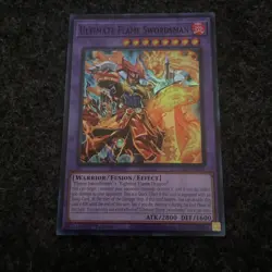 x1 Ultimate Flame Swordsman - MZMI-EN004 - Super Rare - 1st Edition Yu-Gi-Oh! Nm - Image 1
