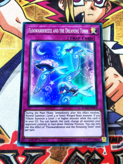 Floowandereeze Dreaming Town bode-en074 1st Edition (NM+) Super Rare Yu-Gi-Oh! - Image 1