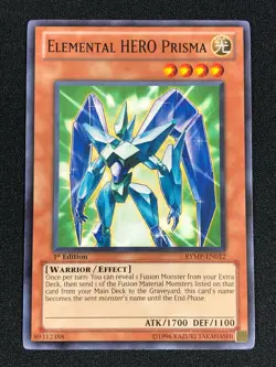 YUGIOH ELEMENTAL HERO PRISMA RYMP-EN012 1ST COMMON (NM) - Image 1