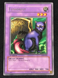 YUGIOH FUSIONIST LOB-022 1ST NA PRINT (NM) - Image 1