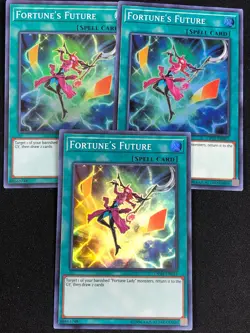 YUGIOH FORTUNE’S FUTURE OP11-EN011 SUPER X3 (NM) - Image 1