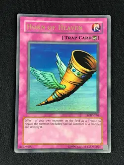 YUGIOH HORN OF HEAVEN MRD-130 ULTRA LIGHT PLAY - Image 1