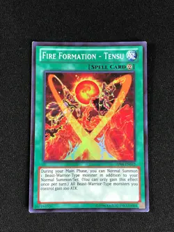 YUGIOH FIRE FORMATION TENSU AP04-EN012 SUPER PLAY/EDGEWARE - Image 1