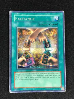 YUGIOH EXCHANGE EDS-001 SECRET HP/CREASES - Image 1