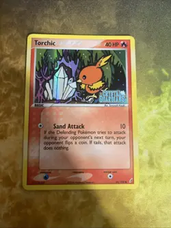 Torchic 66/100 Reverse Holo - EX Crystal Guardians Pokemon Card Stamped - LP - Image 1