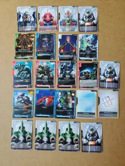 Gundam Card Game TCG Newtype Rising GD01 Resources Uncommon Common 23 Cards - Image 1