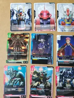 Gundam Card Game TCG Newtype Rising GD01 Resources Uncommon Common 23 Cards - Image 2