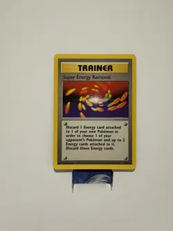 Pokemon Super Energy Removal Trainer Rare Card Base Set 79/102 LP+ - Image 1