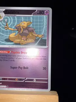 KADABRA - 55/132 Mega Evolution Set NM - Reverse Holo Uncommon Pokemon TCG Card - Image 5