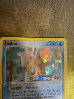 Pokemon Card - Feebas Emerald 49/106 Reverse Holo Stamped - Image 2
