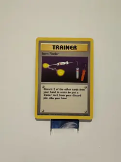Item Finder 74/102 Rare Base Set Pokemon Card WOTC LP+ - Image 1
