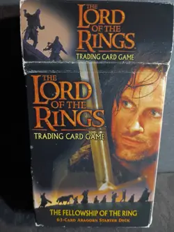 Lord of the Rings MTG 63 CARD DECK Aragorn Starter Deck Lightly Used - Image 1