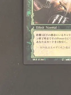 Berserk Trading Card BK4 37/80 2004 TCG Vintage Very Rare Japan KONAMI - Image 5