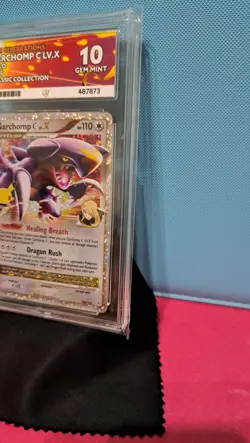 Garchomp C LV.X Holo Rare Card 145/147 Celebrations Ace 10 : Perfect Subgrades - Image 2