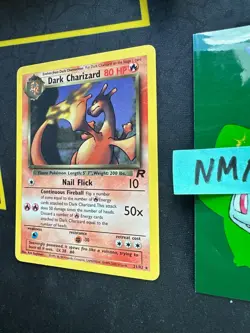 Pokemon Card Dark Charizard Team Rocket Unlimited Non Holo 21/82 298 💎NM💎 - Image 4