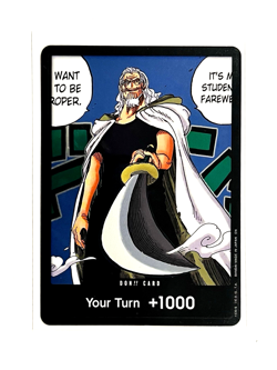 DON!! Card Silvers Rayleigh OP12 Foil ONE PIECE TCG OP12 EN - Image 1