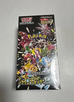 Pokemon Card Shiny Treasure ex Box High Class Pack Shrink - Image 1