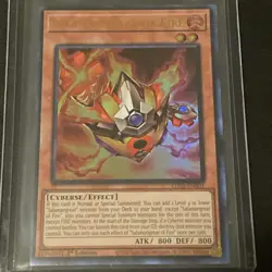 Salamangreat Of Fire Yu Gi Oh Monster Card (Cyberse/Effect) LD10-EN001 - Image 1