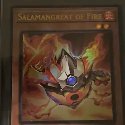 Salamangreat Of Fire Yu Gi Oh Monster Card (Cyberse/Effect) LD10-EN001 - Image 2