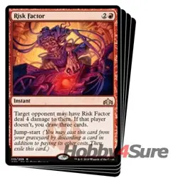 Risk Factor X4 M/NM Magic: The Gathering MTG Guilds Of Ravnica - Image 1