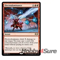 Electrodominance M/NM Magic: The Gathering MTG Ravnica Allegiance - Image 1