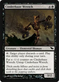 Cinderhaze Wretch - Light Play MTG Shadowmoor - Image 1