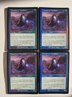 Mausoleum Wanderer Foil Retro Frame 4x playset Rare Innistrad Remastered MTG - Image 1