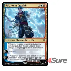 Ral, Storm Conduit M/NM Magic: The Gathering MTG War Of The Spark - Image 1