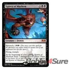Spawn Of Mayhem M/NM Magic: The Gathering MTG Ravnica Allegiance - Image 1
