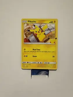 Pikachu Non-Holo 25/25 McDonalds Pokemon Cards 25th Anniversary LP - Image 1