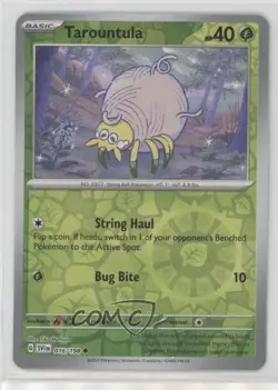 Tarountula Reverse Foil Pokemon Scarlet & Violet Base Set SV01 #016 - Image 1