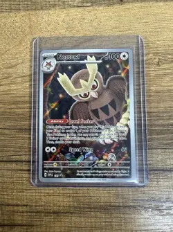 Pokemon Noctowl 141 Black Star Promo Stellar Down Illustration Rare - Mint - Image 1
