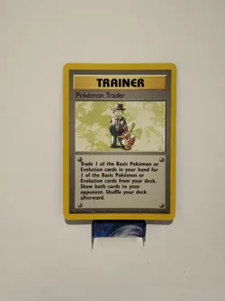 Pokemon TCG - Pokemon Trader 77/102 Base Set Rare WOTC 1999 - LP - Image 1