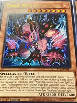 Snake-Eyes Diabellstar + Flamberge + Ash + Oak + Birch + Divine Temple | YuGiOh! - Image 4