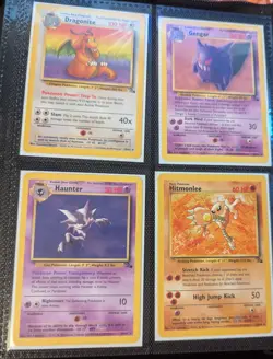 🔥Complete Non Holo Fossil Set Pokemon Cards 1999 WOTC cards from 17 to 62 🔥 - Image 1