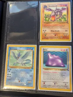 🔥Complete Non Holo Fossil Set Pokemon Cards 1999 WOTC cards from 17 to 62 🔥 - Image 2