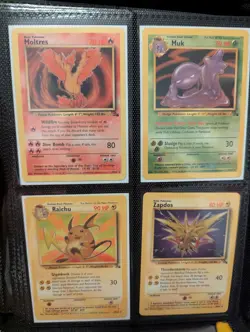 🔥Complete Non Holo Fossil Set Pokemon Cards 1999 WOTC cards from 17 to 62 🔥 - Image 4