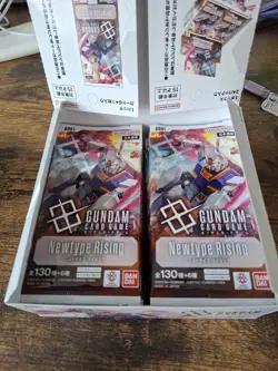 Gundam Card Game Japanese GD01 Booster Pack - Factory Sealed Brand New Japan - Image 1