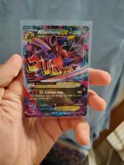 Pokemon M Garchomp EX Black Star Promos Holo Card XY168 - Image 1